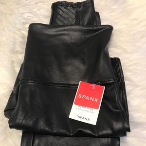SPANX moto leggings